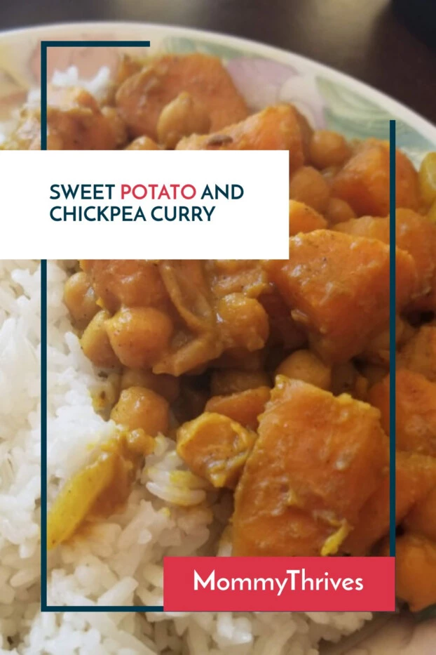 Easy Vegan Dinner Recipes - Vegan Curry Recipe - Easy Vegan Sweet Potato and Chickpea Curry