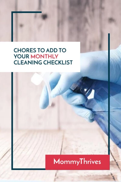 Cleaning Tips For Lazy People - Monthly Cleaning Schedule - Monthly Chores and Tips