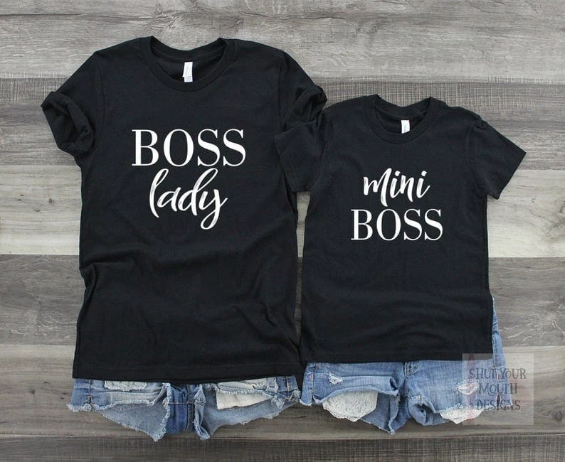 Mommy and Me Outfits - Boss Set