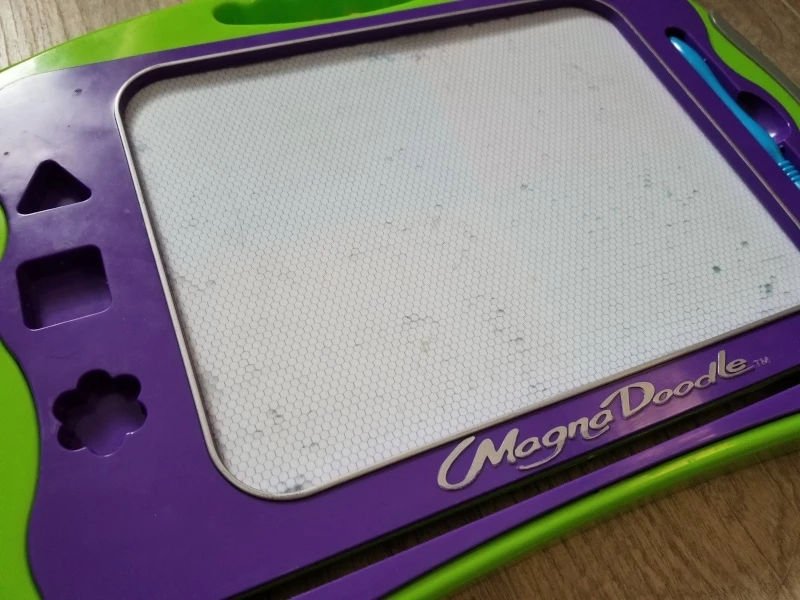 Purple and Green Magnadoodle