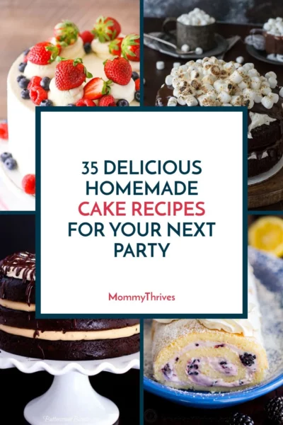 Cake Recipes That Make the Perfect Cake - Homemade Cake Recipes To Try - Delicious Cake Recipes You Can Make Easily