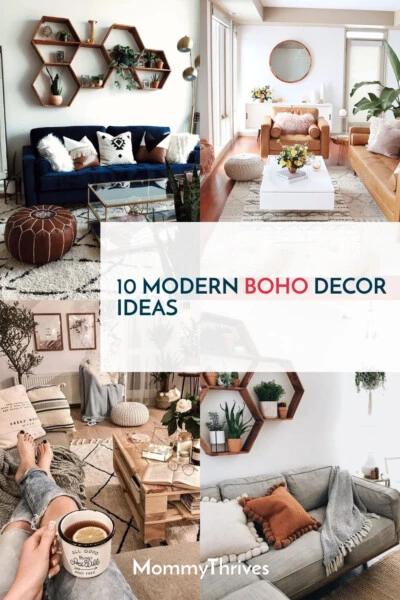 Boho Living Rooms Ideas - Neutral Bohemian Decor Ideas - Modern Bohemian Decor Ideas