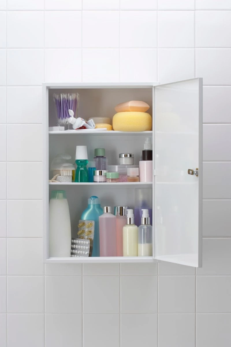Bathroom Cabinet That Needs Organization