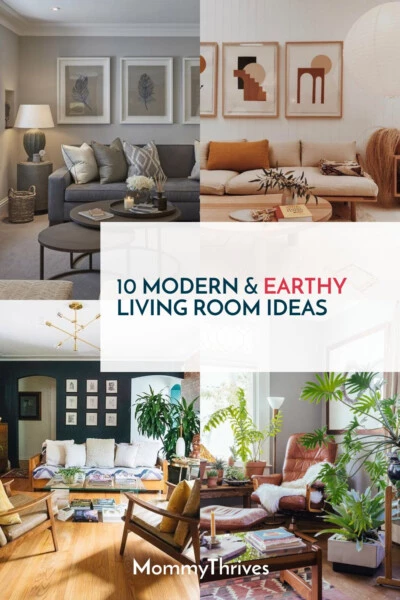 Living Room Decor For Modern Decor - Earthy Living Room Decor - Modern Living Room Decor Ideas Using Earthy Colors