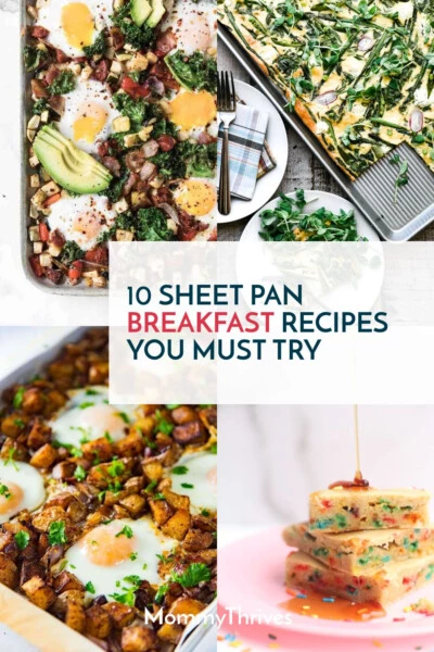 Easy Breakfast Recipes - Healthy Sheet Pan Breakfast - Sheet Pan Breakfast Recipes