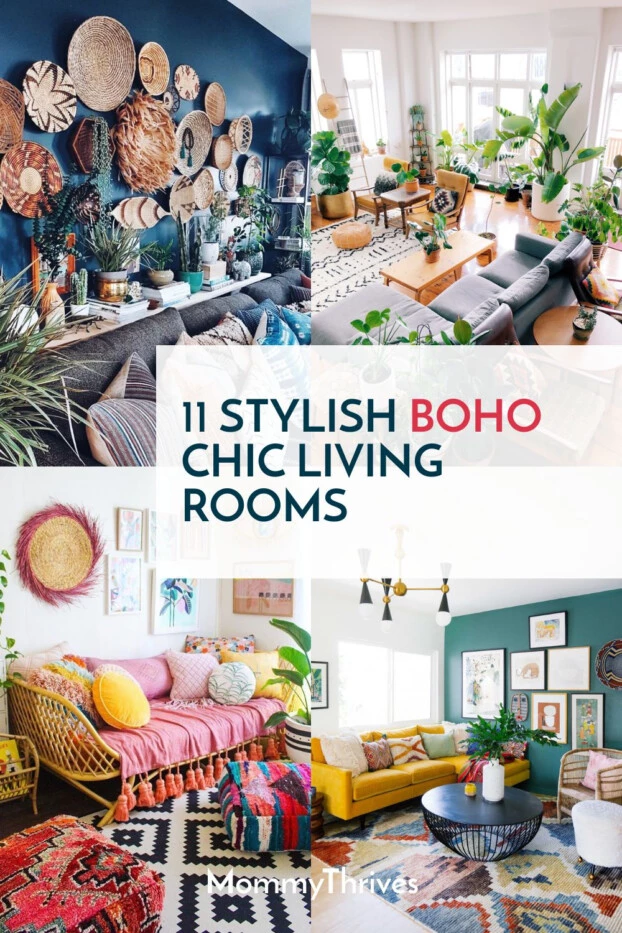 Bohemian Decor For Living Rooms - Boho Decor Ideas - Boho Chic Living Room Decor Ideas