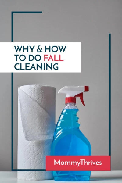 Cleaning Checklist For Fall Cleaning - Cleaning Tips for Autumn Cleaning - Deep Cleaning Tips For Fall