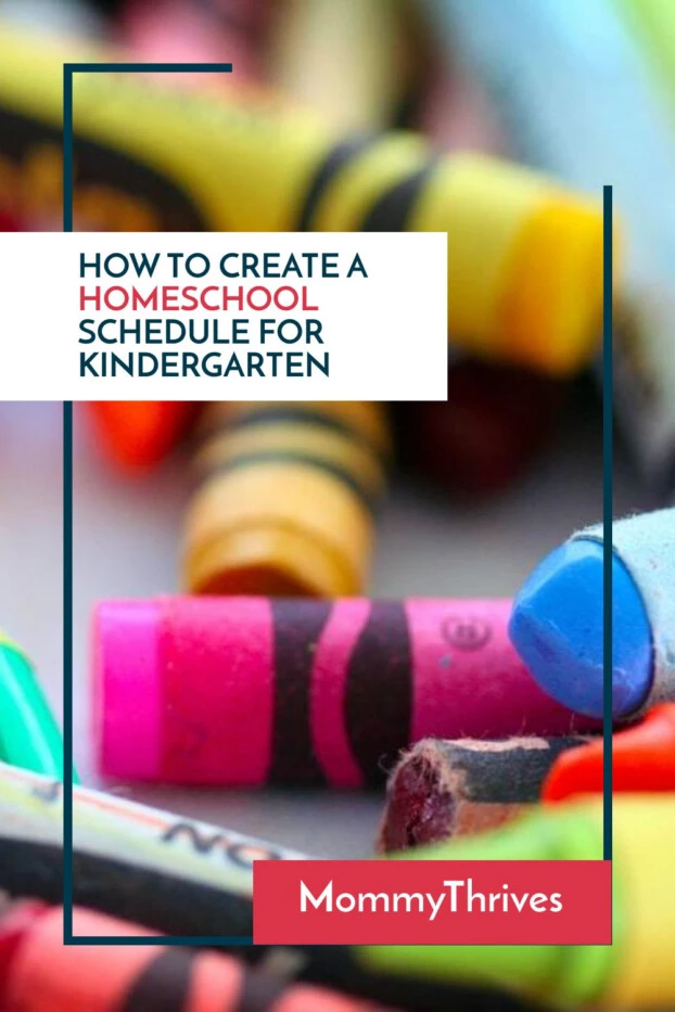 Homeschooling For Beginners - Homeschool Schedule For Kindergarten - Setting Up A Homeschool Schedule