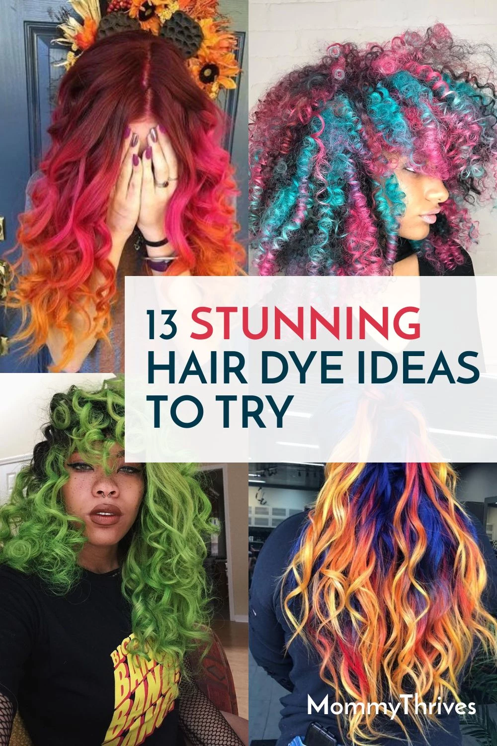 Hair Inspiration For Fun Colors - Funky Hair Colors To Try - Multi Color Hair Ideas