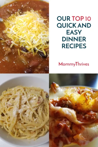 Super Easy Dinner Recipes - Top 10 Dinner Recipes - Quick and Easy Dinner Recipes For Your Family
