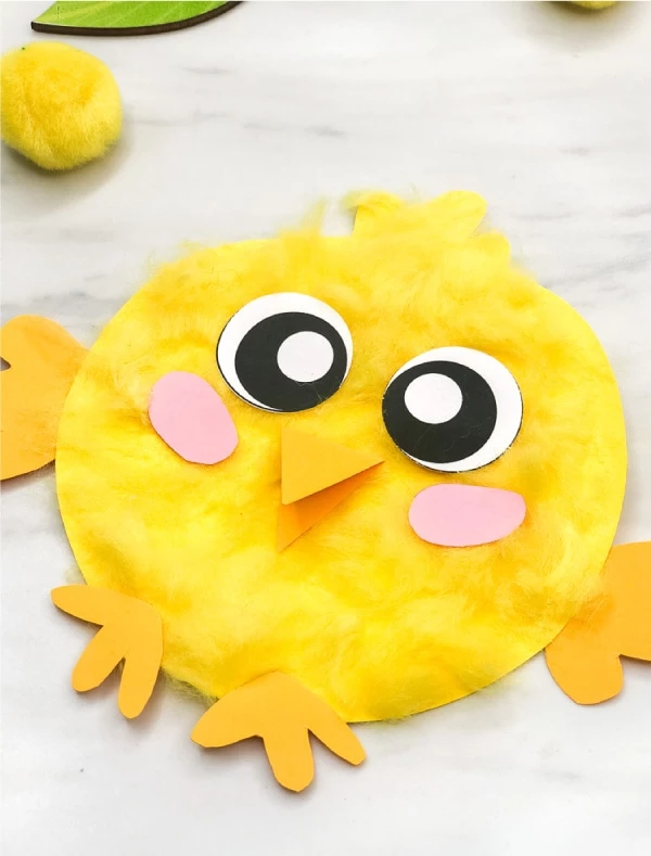 Fluffy Chick Craft