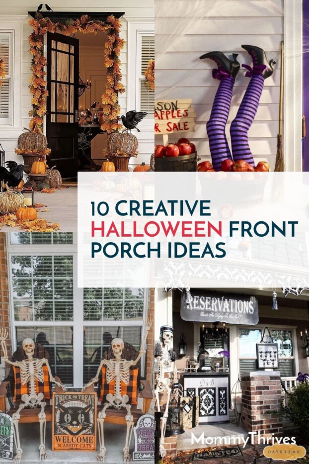 Spooky and Fun Halloween Decoration - Trick Or Treat Front Porch Ideas - Front Porch Ideas For Halloween