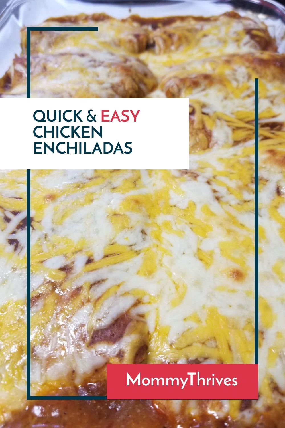 Easy Chicken Enchiladas - Easy Weeknight Chicken Enchiladas - Slow Cooker Chicken Enchiladas