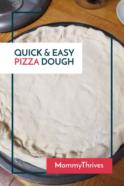 Easy Pizza Dough In A Rush - Fast Pizza Dough - Quick Pizza Dough