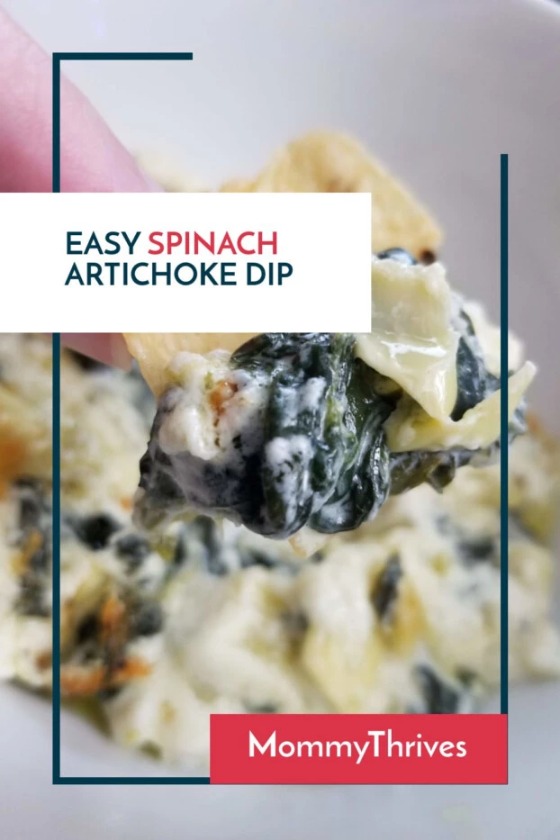 Easy Spinach Artichoke Dip - Spinach Artichoke Dip Recipe - Creamy Delicious Spinach Artichoke Dip