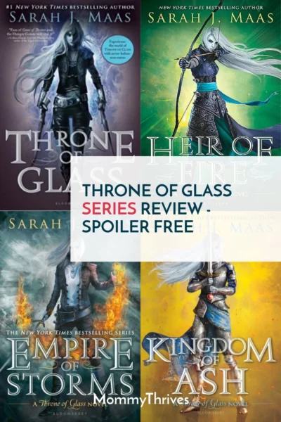 Throne of Glass Series Review - Review of all 7 books in Throne of Glass - Throne of Glass Series by Sarah J Maas