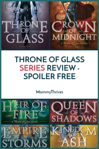 Throne of Glass Series by Sarah J Maas - Throne of Glass Series Review - Review of all 7 books in Throne of Glass