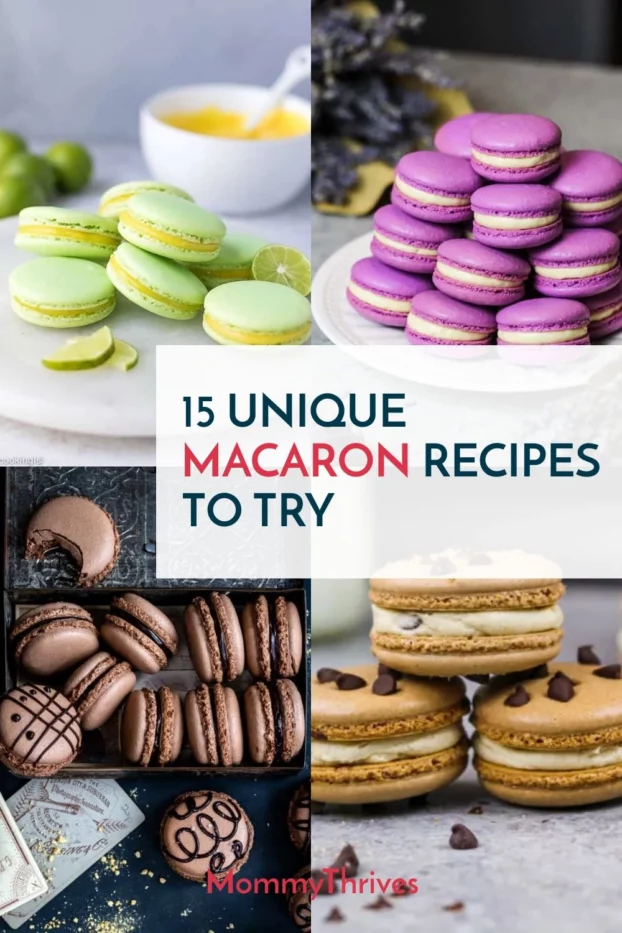 15 Uniqe Macaron Recipes To Try - Macaron Recipes and Flavors to try - Macaron Recipes, Tips, and Tricks