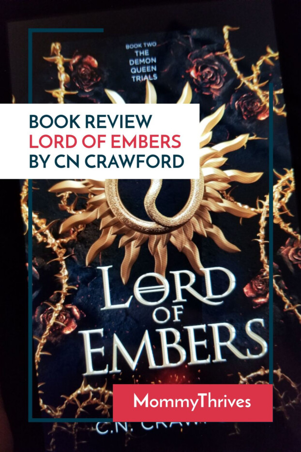 Adult Low Fantasy Romance Book Review - Lord of Embers Book Review - Demon Queen Trials by CN Crawford