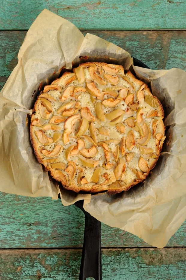 Cast Iron Irish Apple Cake