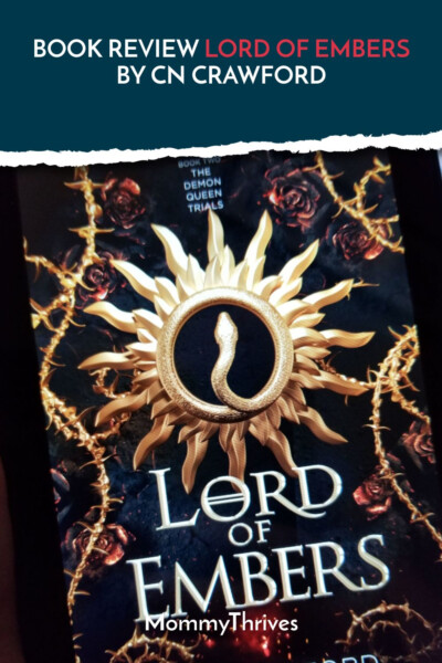 Demon Queen Trials by CN Crawford - Adult Low Fantasy Romance Book Review - Lord of Embers Book Review