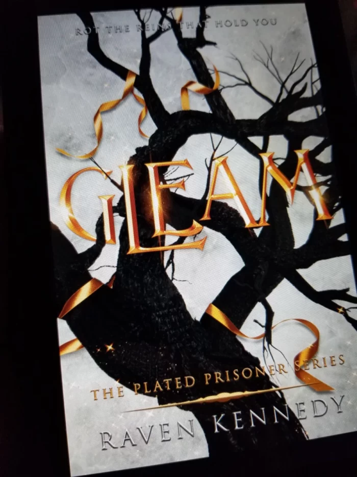Gleam Book Cover on Tablet