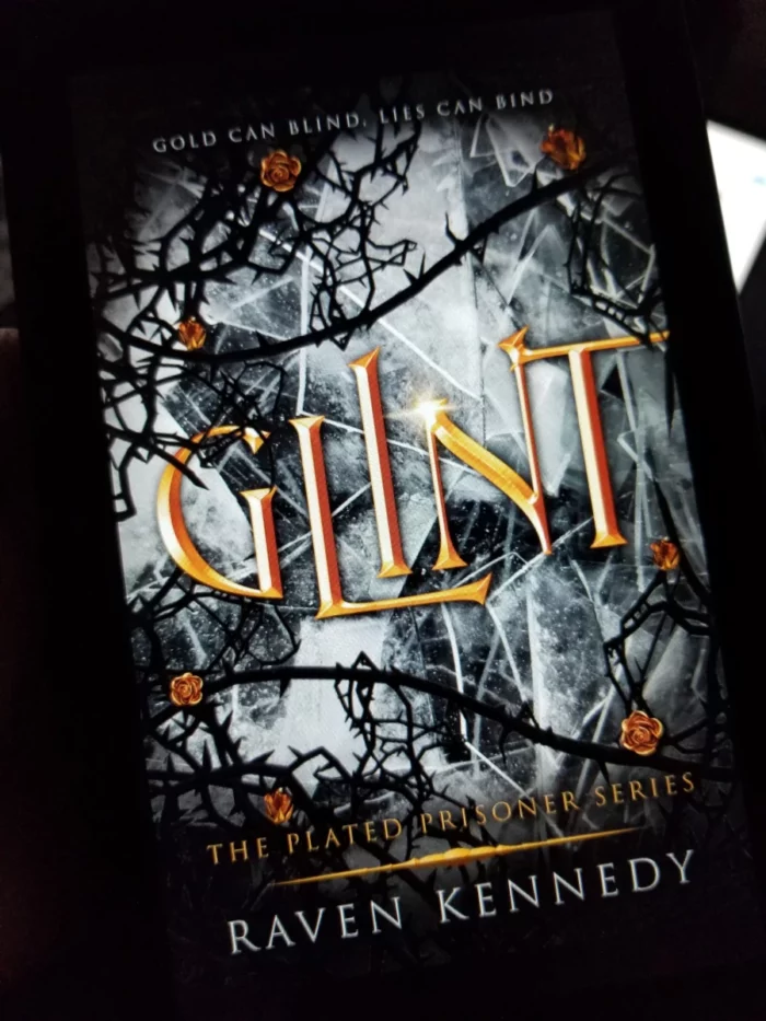 Glint Book Cover on Tablet