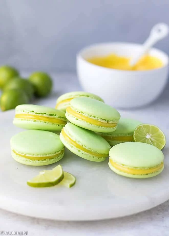 Key Lime Macarons