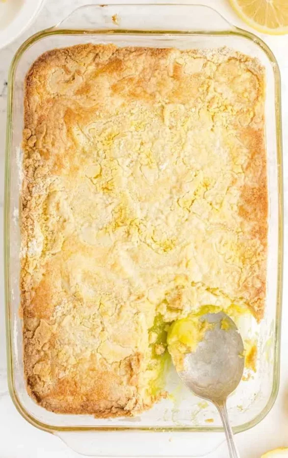 Lemon Dump Cake