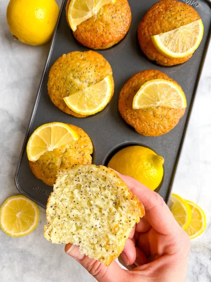 Lemon Poppyseed Muffins
