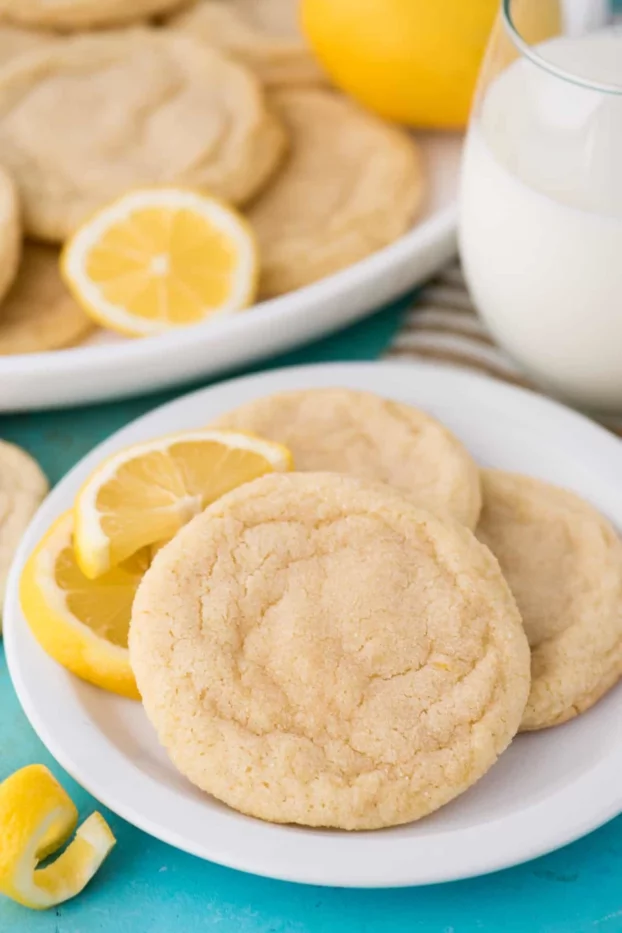 Lemon Sugar Cookies