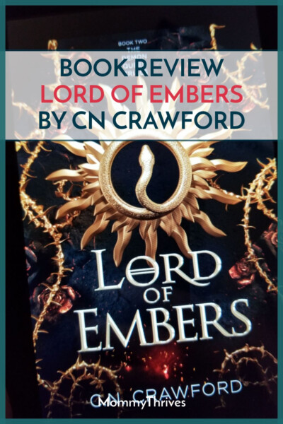 Lord of Embers Book Review - Demon Queen Trials by CN Crawford - Adult Low Fantasy Romance Book Review