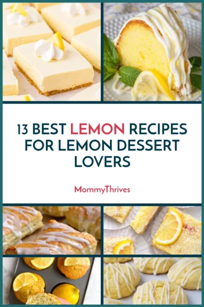 Must Try Lemon Desserts - Lemon Recipes for Desserts - Best Lemon Recipes For Lemon Dessert Lovers