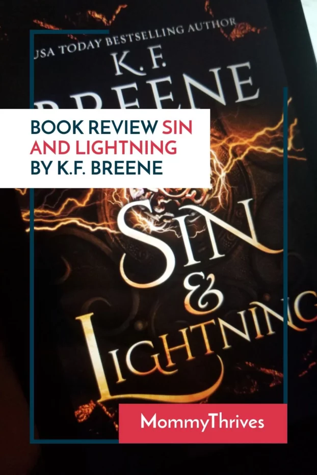 Adult Fantasy Romance Book Review - Sin and Lightning Book Review - Demigods of San Francisco by KF Breene