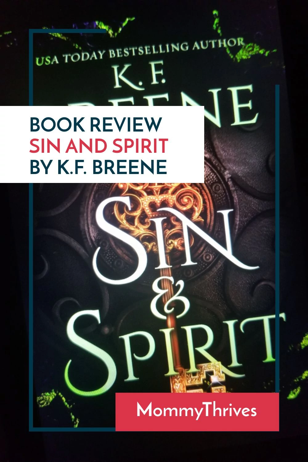 Adult Fantasy Romance Book Review - Sin and Spirit Book Review - Demigods of San Francision by KF Breene