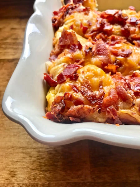 Bacon Egg and Cheese Biscuit Bake