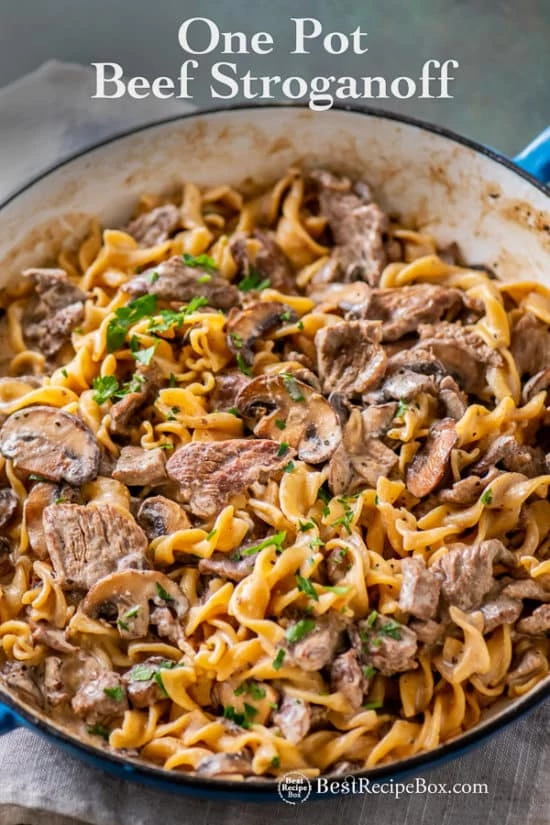 Beef Stroganoff