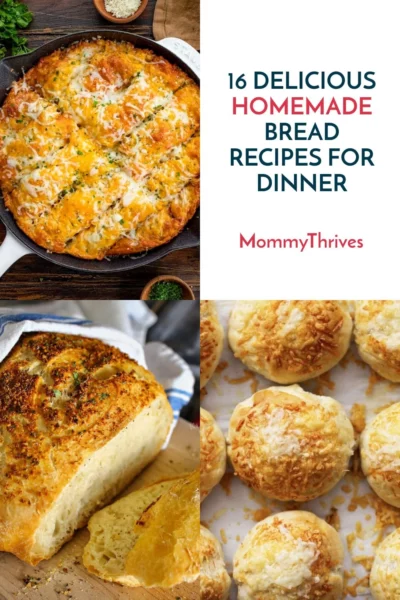 Bread and Roll Recipes for Dinner - Homemade Bread Recipes For Dinner - Delicious Bread Recipes