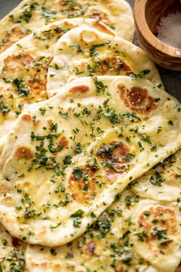 Buttery Garlic Naan