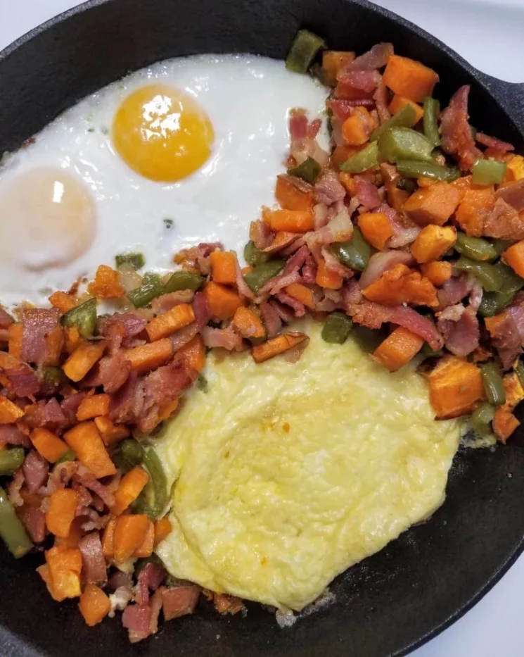 Cast Iron Sweet Potato Hash