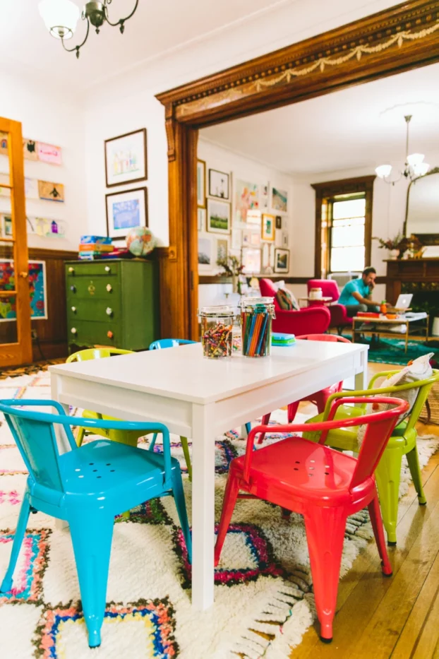 Colorful Bohemian Playroom