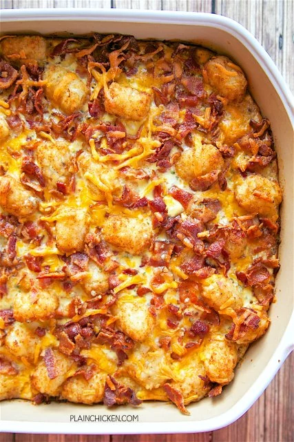 Cracked Out Tater Tot Breakfast