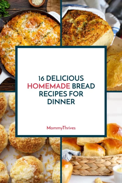 Delicious Bread Recipes - Bread and Roll Recipes for Dinner - Homemade Bread Recipes For Dinner