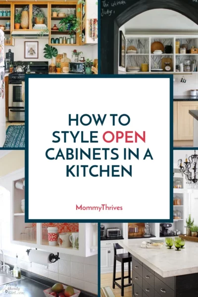 Kitchen Open Cabinets Ideas - Kitchen Decor Open Cabinets - How To Style Open Cabinets