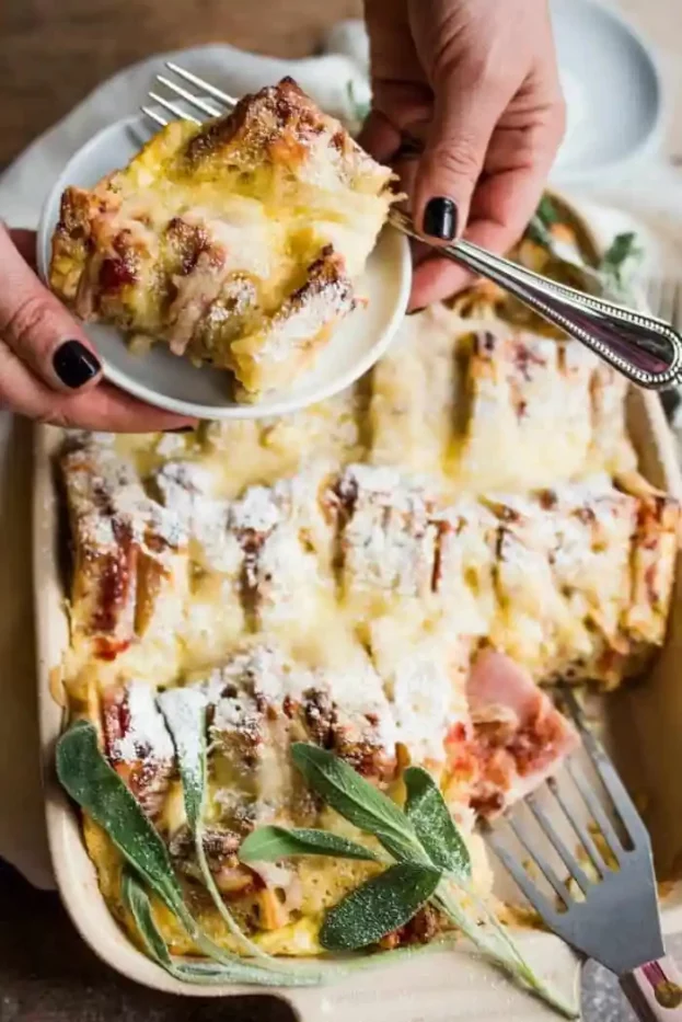 Monte Cristo Breakfast Casserole