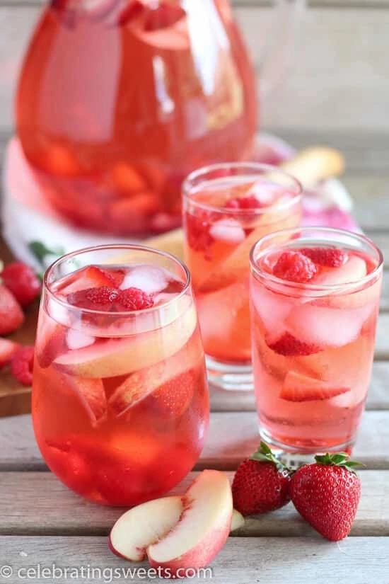 Peach Rose Sangria