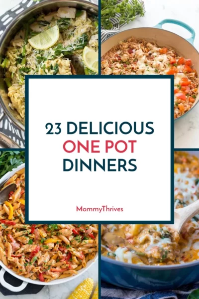 Quick One Pot Dinners - Fast Dinners Made In One Pot - Easy One Pot Dinners