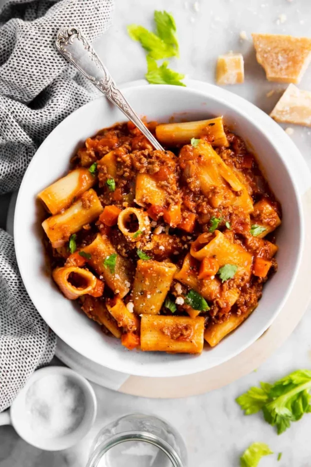 Rigatoni Bolognese