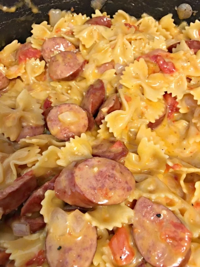 Smoked Sausage Pasta