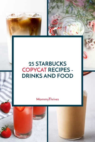Starbucks Drink and Food Recipes - Starbucks Recipes To Make At Home - Best Starbucks Copycat Recipes